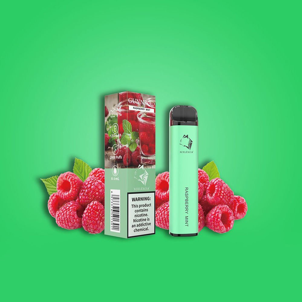 Electric mint. Raspberry Mint. Gunnpod.