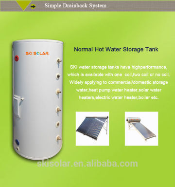 solar rain water tank room heaters