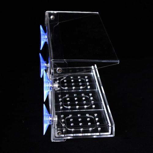 Clear Acrylic Bird Feeder with Sucker Suspension
