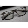 Tr -Material Titanium Tempel klare Designerbrille