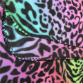 Coperta in pile polare stampa ghepardo colorato