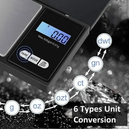Mini Portable 0.01g Jewelry Weight Gram Balance Electronic Digital Pocket Scale