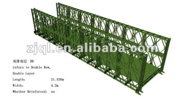 Bailey structure DD- single lane
