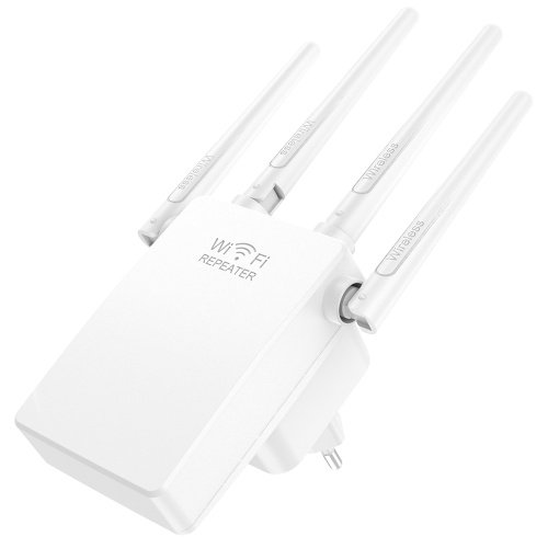 Repetidor WiFi sem fio 300mbps com 4 antena externa