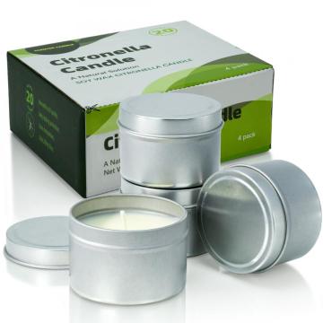 Custom Natural Soy Wax Scented Outdoor Citronella Candles