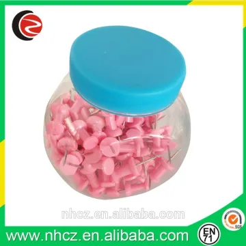 Pink Push Pin in Plastic Box