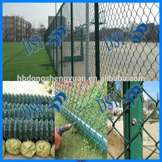 Hot sale used chain link fence for sale,galvanized chain link fence, wholesale used chain link fence prices