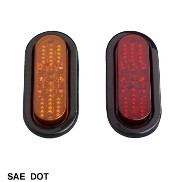 6 inch ovaal LED -staartlicht - stop/draai/staartlichten voor vrachtwagen