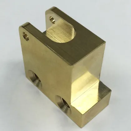 Cnc Machining parts nuts Precision Brass