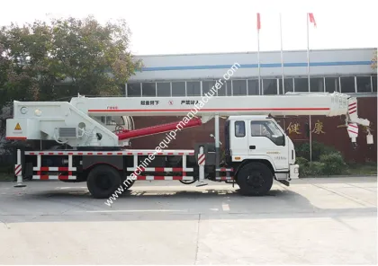 16t Forland Chassis Truck Crane Lifting Equipment