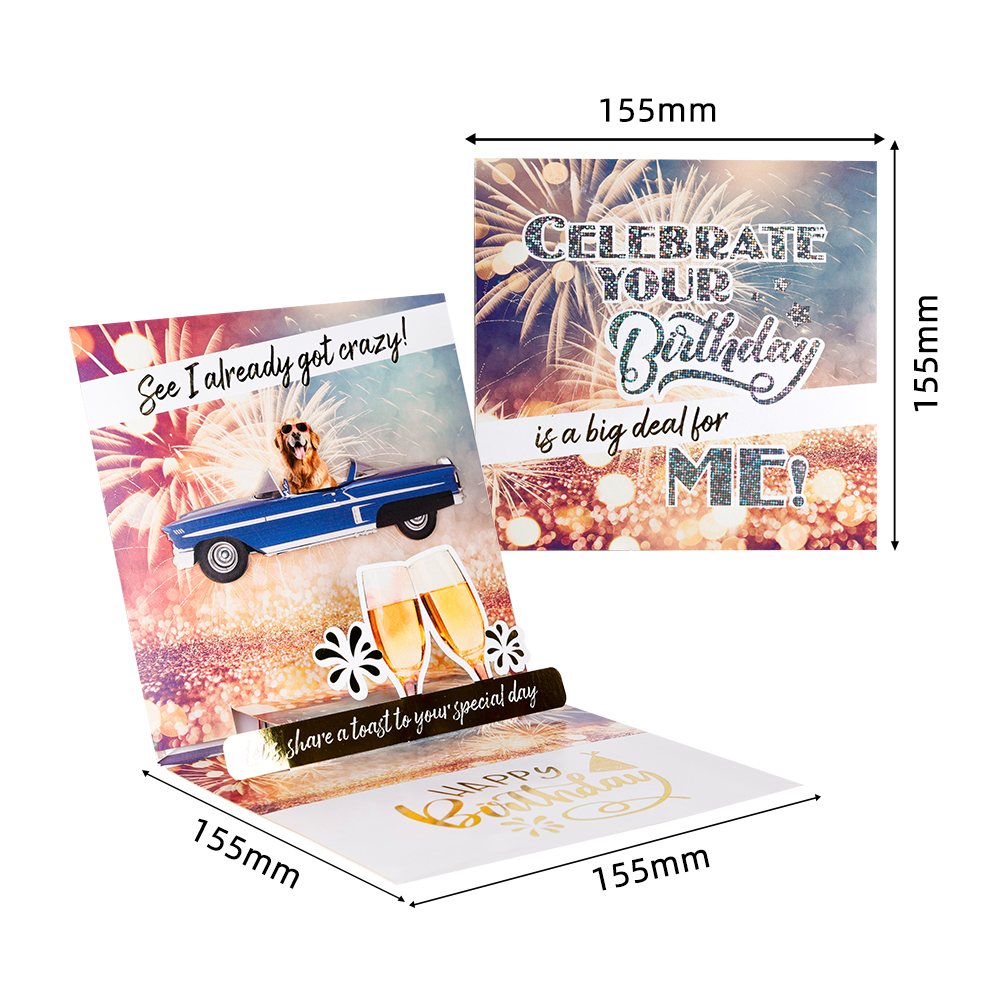 Unique Handmade Birthday Card