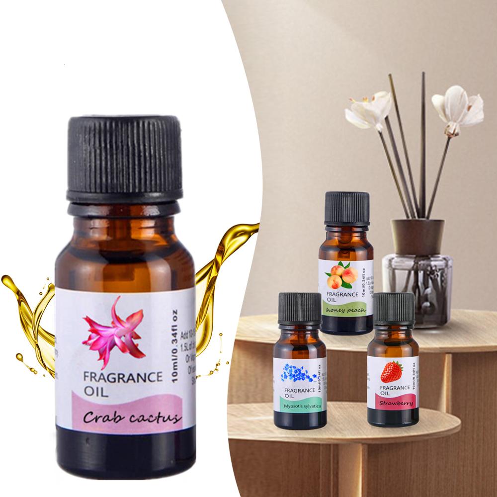 20ML Higan bana Diffuser Aroma Oil Pure Natural Essential Oils Rose Eucalyptus Plum Lemon Orange Tea Tree Oil