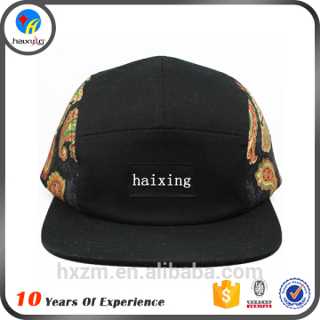 Blank Mens Custom 5 Panel Hat Oem