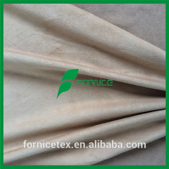 China factory wholesale micro stretch suede fabric for garment                        
                                                Quality Choice