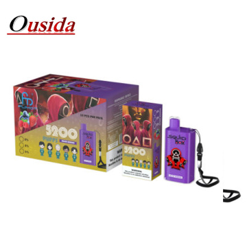 Hot RandM Squid Box 5200 Puff Vape Pen