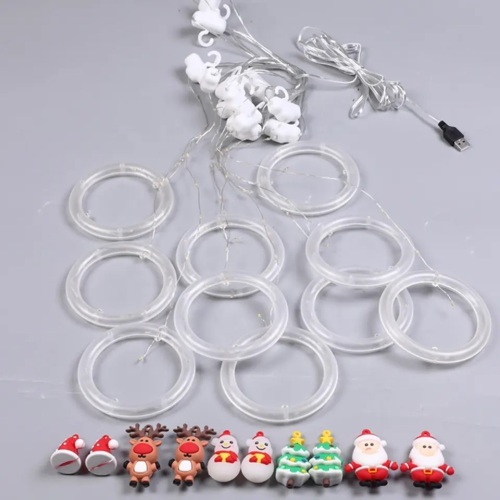 USB Selamat Natal Tirai LED Lampu String