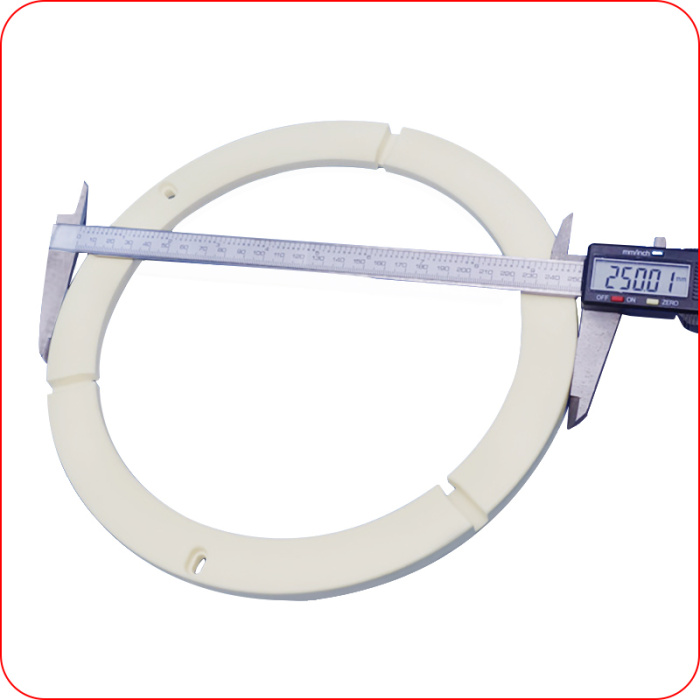 Präzision 99,5% Keramik -Aluminiumoxid -Ring für HF -Heizung