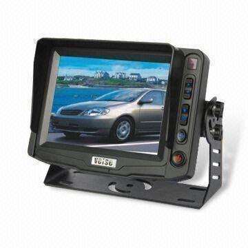 Car Rear-view TFT LCD Monitor with Digital Screen and 11 to 32V DC Working Voltages