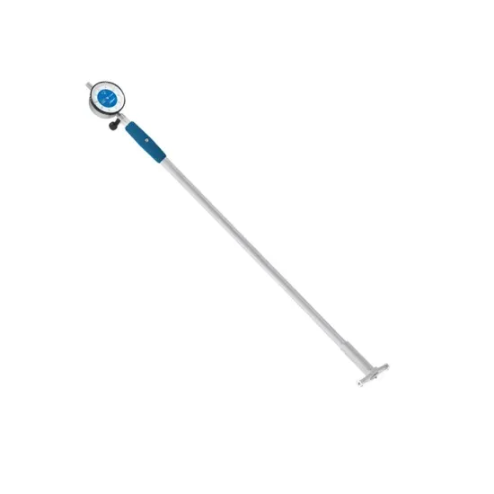 Dasqua High Precision Dial Indicator Bore Gauge 0.01 Graduation 500mm Depth Long Handle