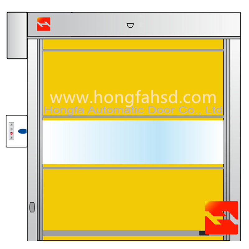 Automatic AGV Trolleys High Speed Door