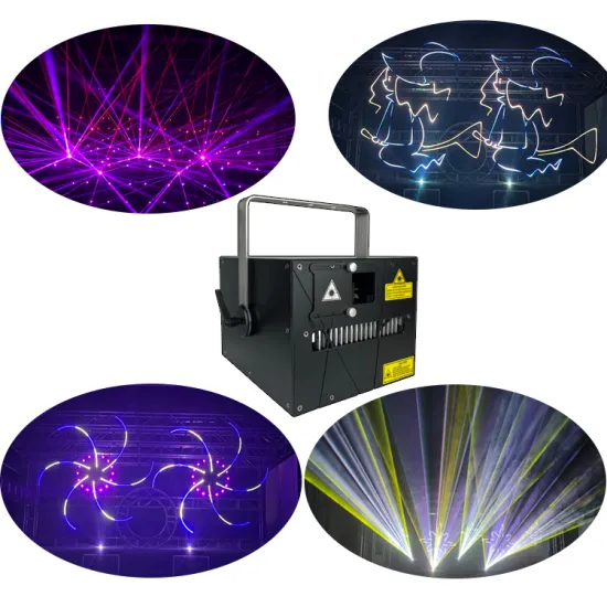 High-Power RGB Scanning Laser Stage Light: Perfect for DJ Concerts and Events