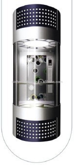 SRH GRO China Manufacturer Sturdy Observation Glass Elevator