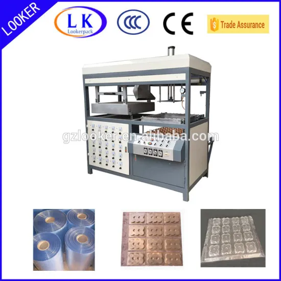 Semi-auto high speed blister thermoforming machine