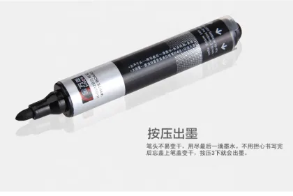 Genvana K-0602B 1.0mm Liquid Free Transparent Window Push Button Whiteboard Marker Pen