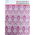 Tejido de rayón de lino de patrón brillante tela de vestido de dados
