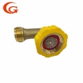 Conector de tubo de 90 grados de latón duradero y sin plomo