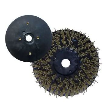 High-Quality 8 Inch Circular Diamond Antique Polishing Brush for Granite - Silicon Carbide Abrasive Tool