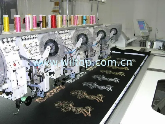 Hy-912 Automatic Mixed Embroider Machines, High Speed Embroidery Machine