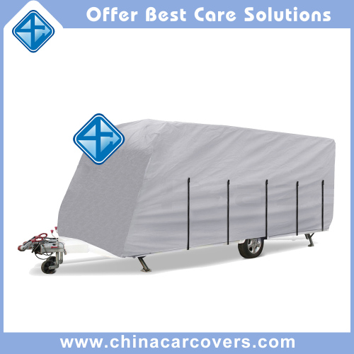 OEM material and size grey caravan cover