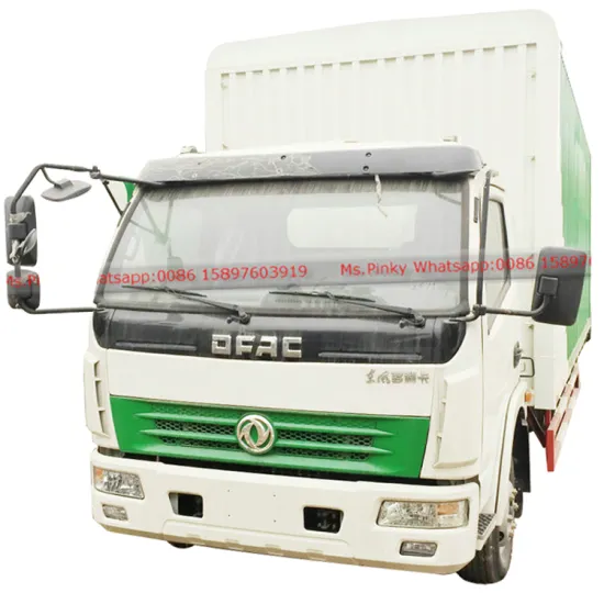 DFAC Side Wall Box Truck 7-8T Van Cargo Truck Whatsapp: 0086 15897603919