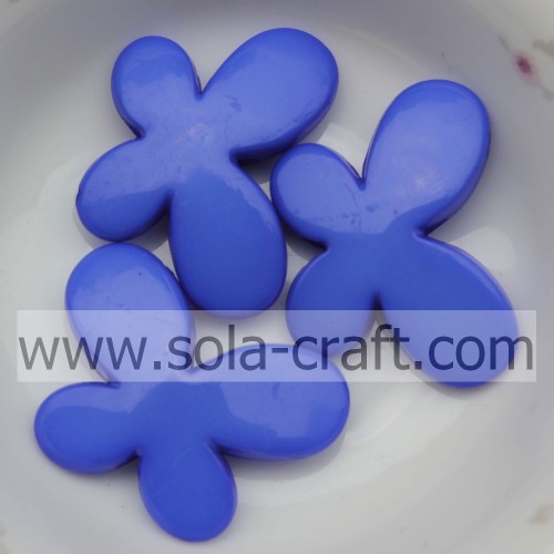 Wholesale Fashion acryl solide sieraden vlinder kralen / losse plastic kralen voor DIY ketting / armbanden / oorbellen