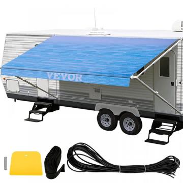 RV Awning Camper Fabric Trailer Camping Car Awning