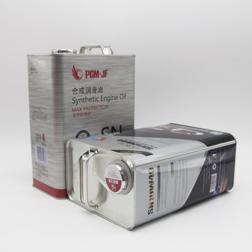 قوطی روغن قلع سفارشی چهار لیتری خالی