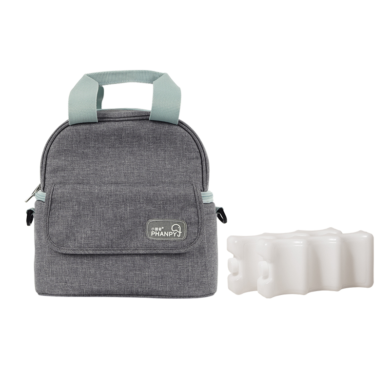 Yile Breastmilk Cooler Storage Backpack-Grey