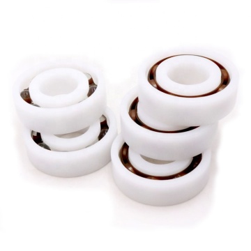 Non-Magnetic Plastic Ball Bearing 6204 P6204 POM PTFE Cage Glass Balls 20*47*14mm