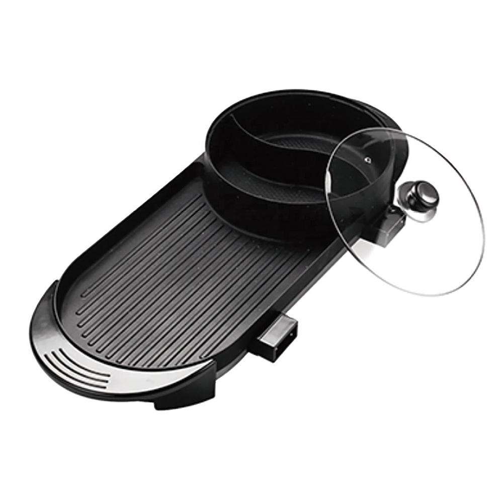 Integrated Non-stick Barbecue Stove Hot Pot