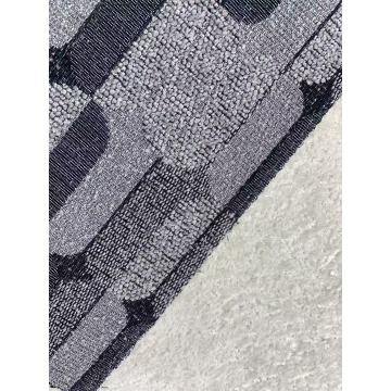 Tecido de estofamento de veludo em tecido geométrico patchwork Chenille