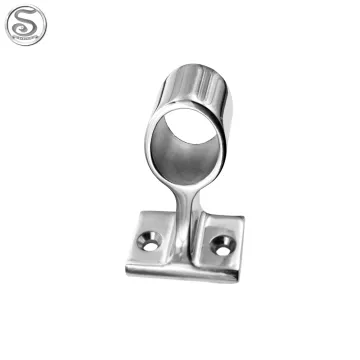 316 Stainless Steel 60 Degree Marine Armrest Rail 7/8" 22mm Yacht Hardware
