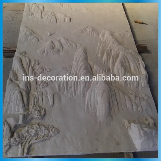 Sandstone 3d relief wall art