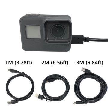 for Gopro Hero 8/7/6/5 Charging USB Hero5 Session Cable type-c Sync Data USB Cable Go Pro 2018 Action Sport Camera Accessories