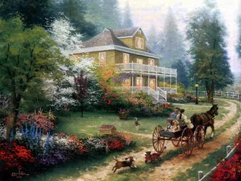 3D House pictures Nice Paintings FZ