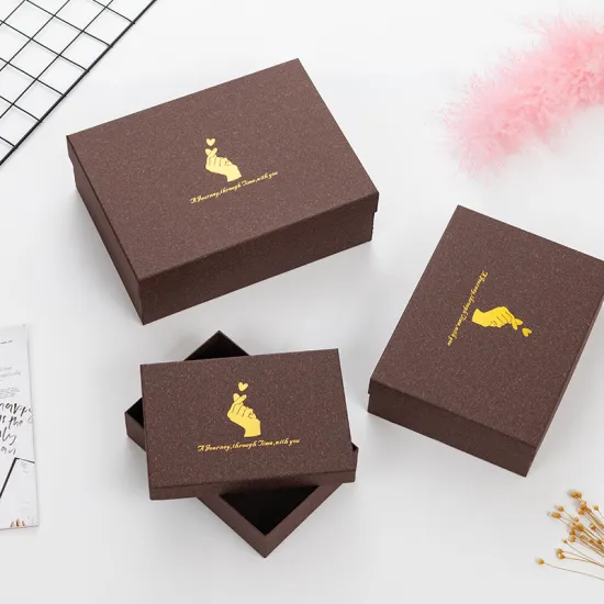 Custom Scarf Shirt Packaging Valentine Gift Box