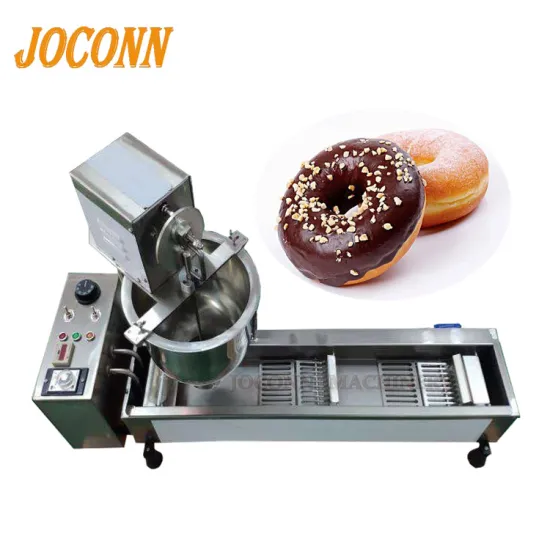 Electric 10cm Bagel and Donut Frying Machine - Former Fryer for Commercial Use