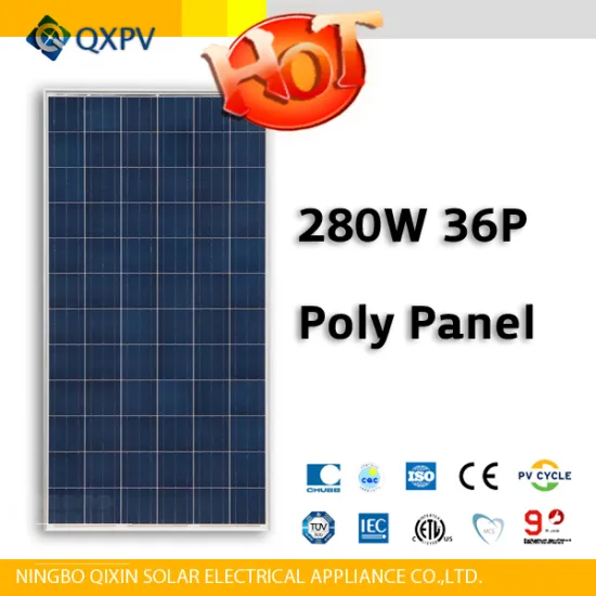 36V 280W Poly Solar Panel
