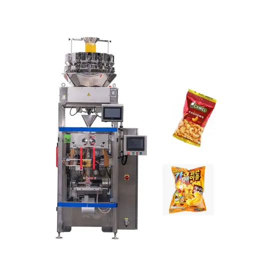 High Speed Smart Control Sachet Granule Powder Packing Machine for Dried Fruit Snacks
