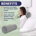 Pillow de contorno de espuma de memória removível e lavável e lavável